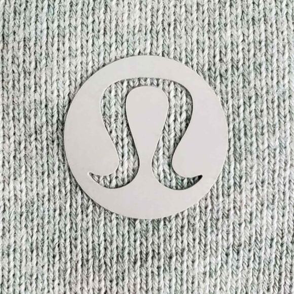 Lululemon ALL YOURS Sweatshirt Fleece Women’s Size 8 ? Gray Green Pullover - Picture 6 of 9